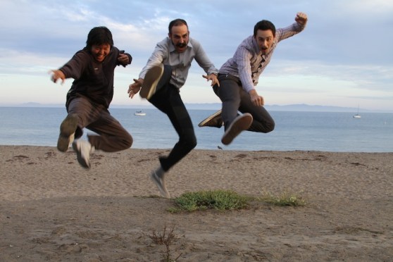 Birdeez aka EcoLek LLC founders jump in the air