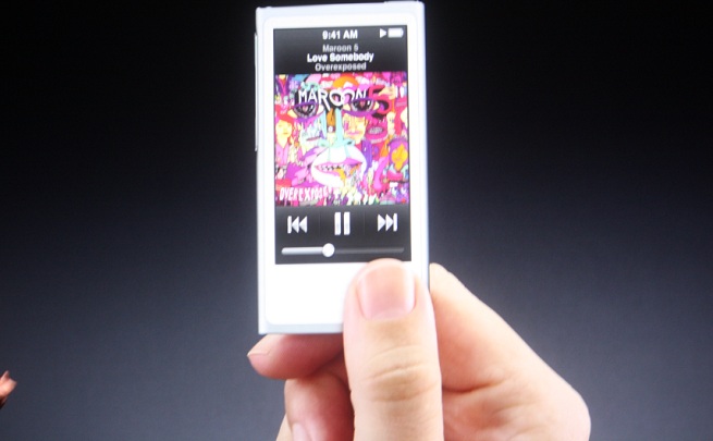 Apple's new iPod nano announced on September 12, 2012