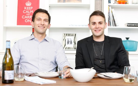 Pop-Up Pantry founders Tom Balamaci (left) and David Hauslaib