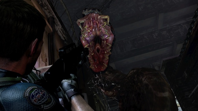 Resident Evil 6 snake battle 