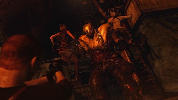 Resident Evil 6 Ustanak battle