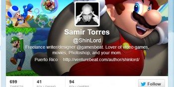 Gaming art for your Twitter header (Part 1: The modern era)