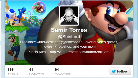 Twitter header