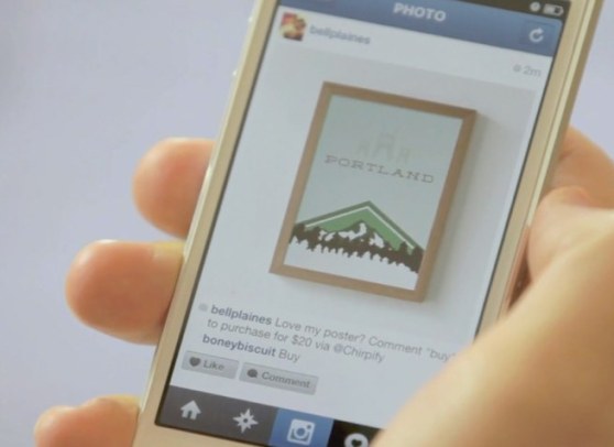 chirpify instagram sale