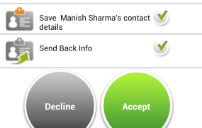 InTooch connection request screenshot