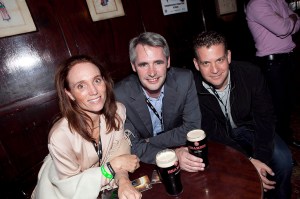 Flipboard founder enjoying a pint
