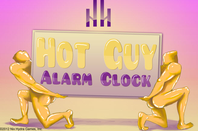 Hot Guy Alarm Clock