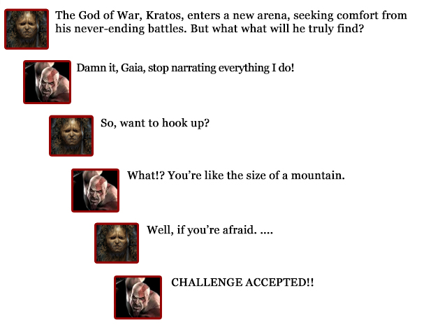 Kratos comments -- Gaia