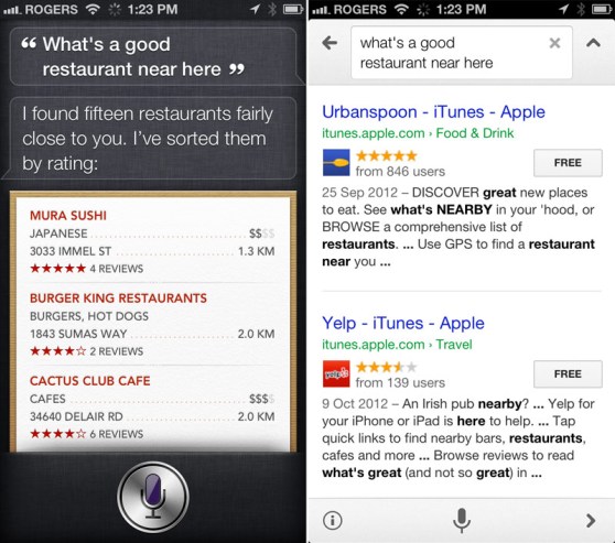 siri-google-restaurants