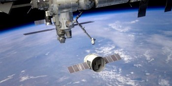 SpaceX Dragon roars: The first-ever commercial resupply mission in space delivers ice cream