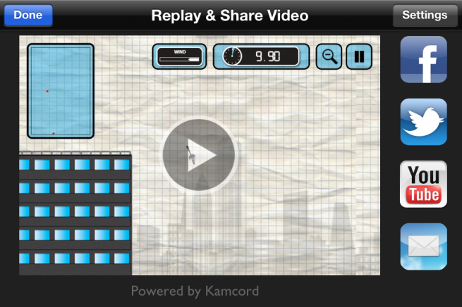 Kamcord in-app video recording