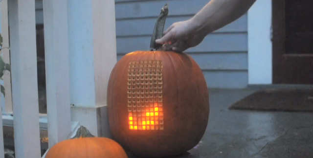 Tetris Pumpkin