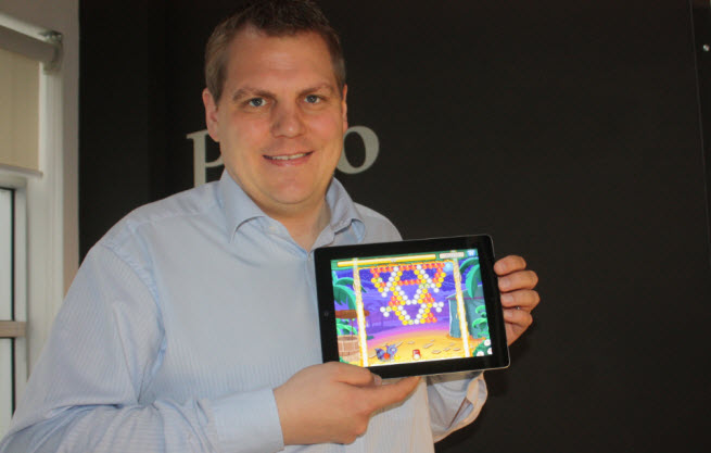 Jens Begemann with Bubble Island