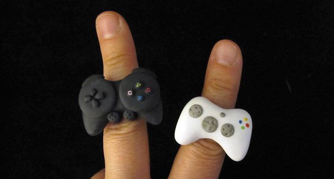 Video game controller rings