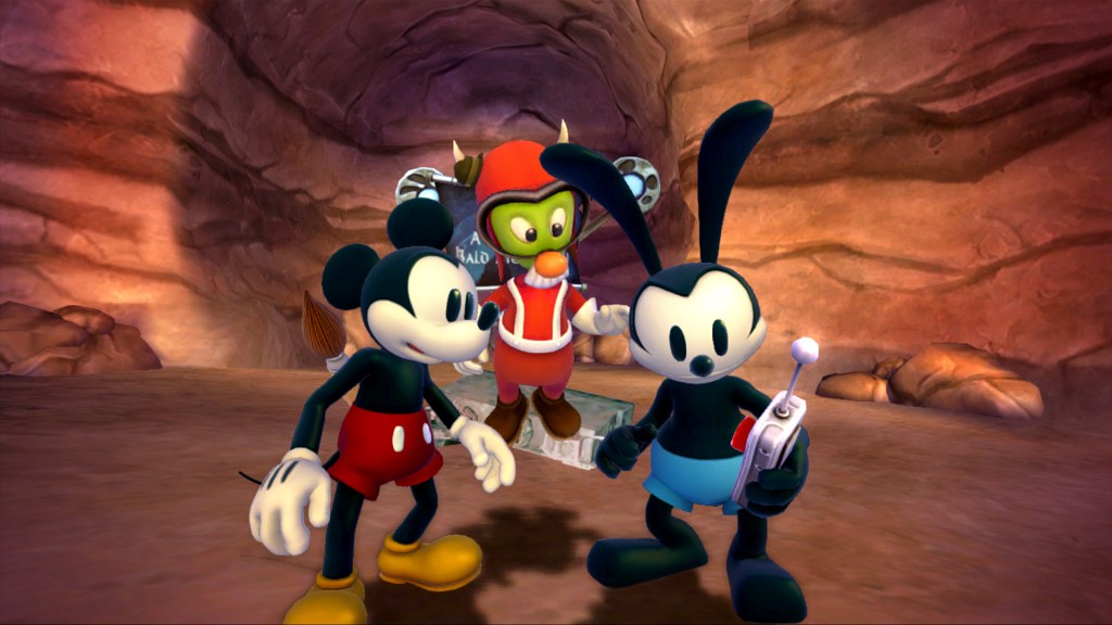Disney Epic Mickey 2 - Gulch, Mickey, Oswald, Gus