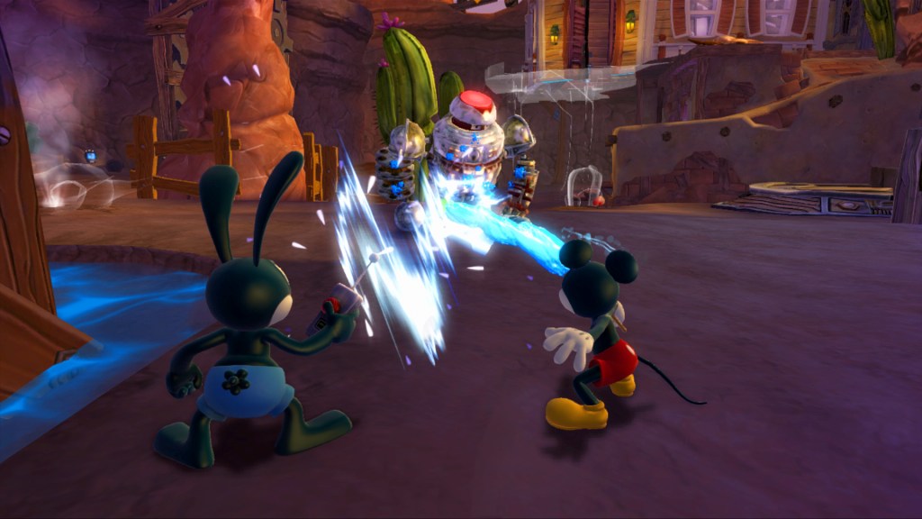 Epic Mickey 2 - Disney Gulch Battle
