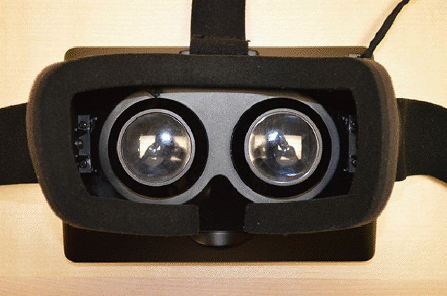 virtual reality headset viewer