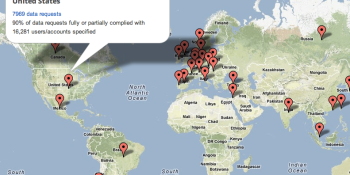 You’ll never guess which country asks Google for information about users the most
