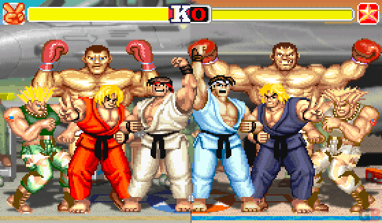 Street Fighter II differences