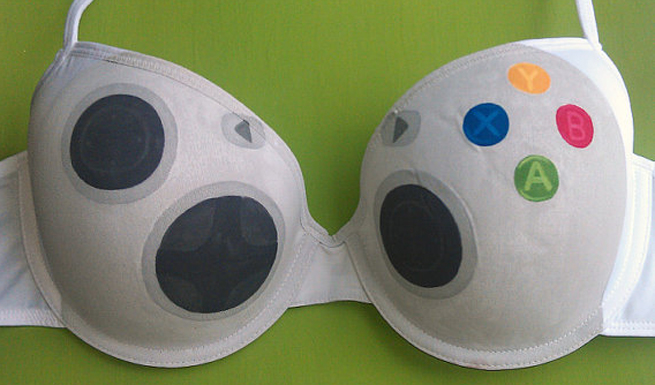 Xbox 360 controller bra