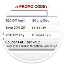 coupons at checkout codes