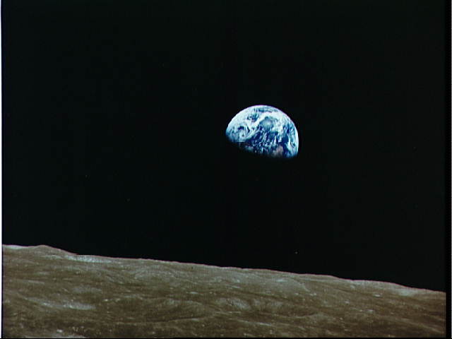 The "earthrise" photo inspired a generation of green activists