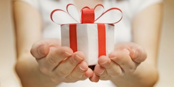 Facebook gives Gifts (including wine) to all U.S. users. Happy Hanukkah!