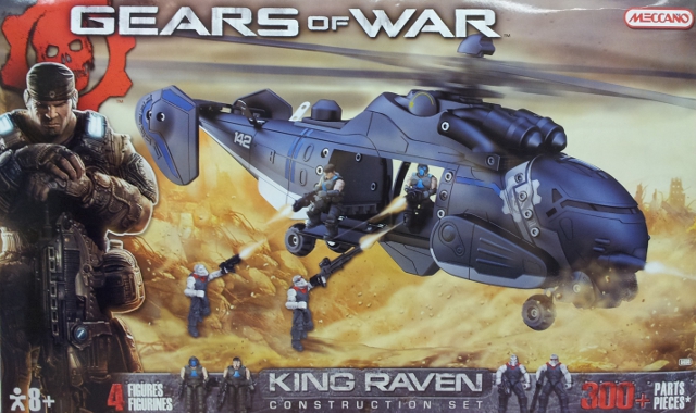 Gears of War Meccano King Raven set
