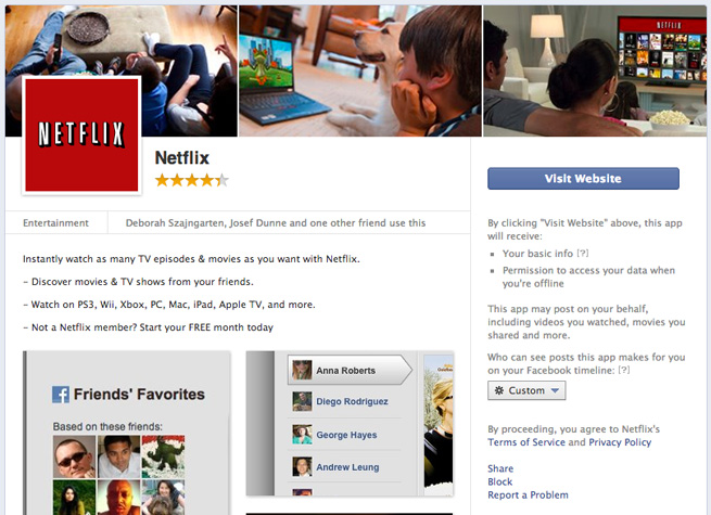 netflix-facebook