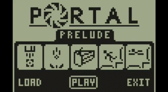 Portal Prelude Ti-83 title screen