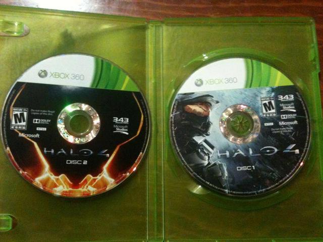 Halo 4 disc