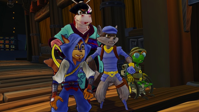 Sly Cooper: Thieves in Time gang