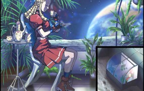 Karin moves to the moon (Capcom Fighting Jam)