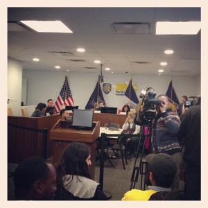 The TLC using Instagram to document the Commission meeting