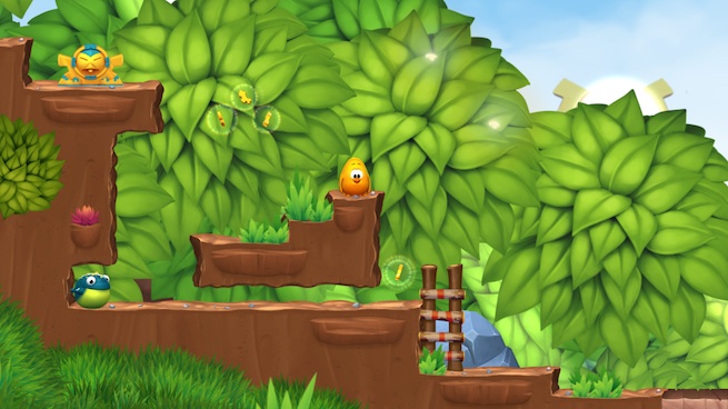 Toki Tori 2 intro level 