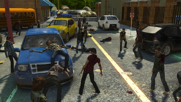 The Walking Dead: Survival Instinct zombie herd