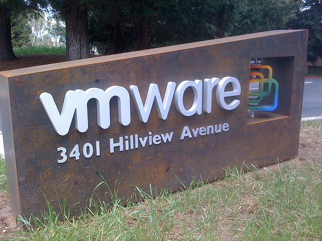 VMware corporate sign
