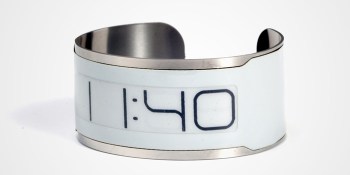The world’s thinnest watch — the anti-Pebble — has now raised over $500K on Kickstarter