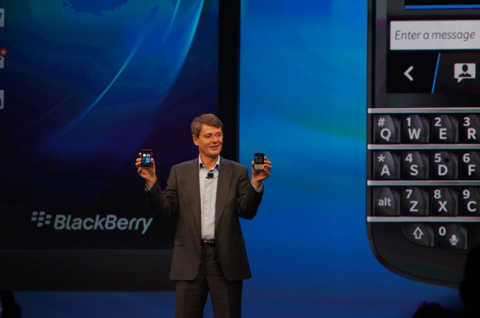 BlackBerry 10 launch, Thorsten Heins