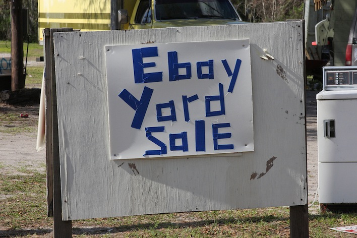 eBay yard sale