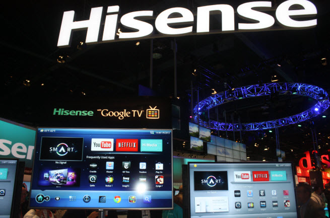 Hisense replaces Microsoft