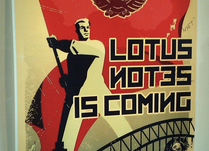 Lotus Notes is coming! Or, perhaps it's declining