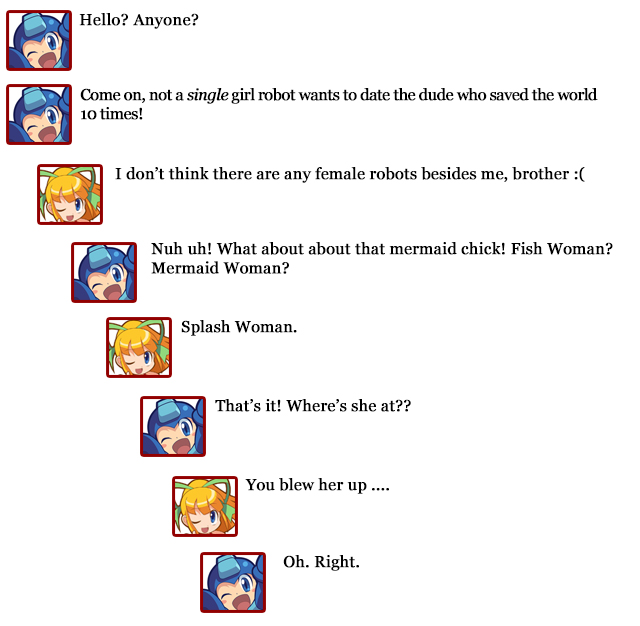 Extra Hearts: Mega Man -- Roll comments