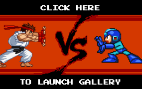 Ryu vs. Mega Man