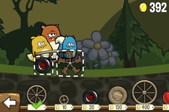 Noble Nutlings cart building