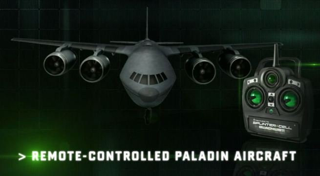Paladin aircraft Splinter Cell