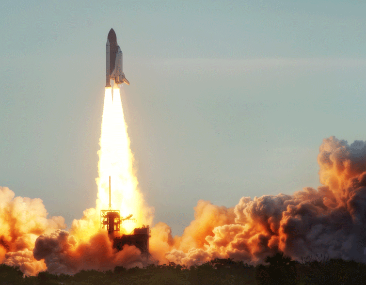 shuttle-take-off