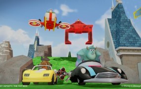 Disney Infinity: Toy Box race