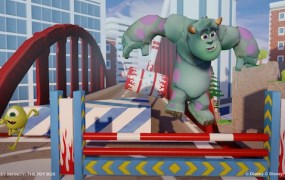 Disney Infinity: Toy Box obstacle course