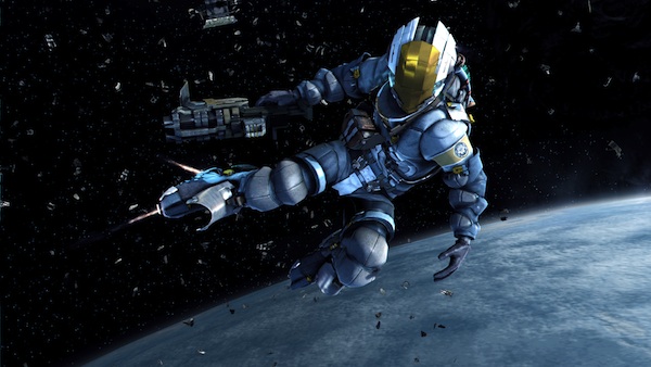 Dead Space 3 Isaac in space